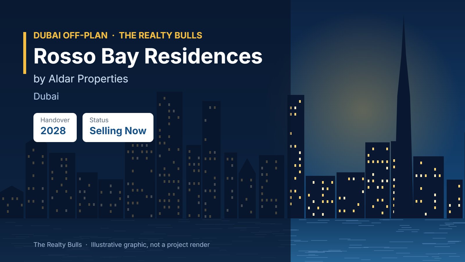 Rosso Bay Residences Dubai – off-plan project in Dubai